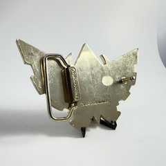 The Legend Of Zelda Black Golden Crest Triforce Nintendo 2007 Brass Belt Buckle