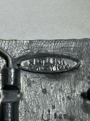 Vintage Ultra Ent Deer Buck Outdoor 1986 Belt Buckle Artist Paula Freed Collect