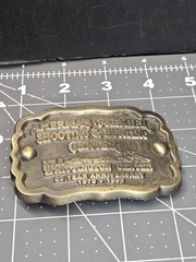 NRA Whittington Center Belt Buckle 20 Year Anniversary 1973-1993 USA Made