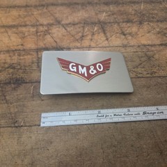 Vintage GM&O « Gulf, Mobile & Ohio » Railroad Belt Buckle