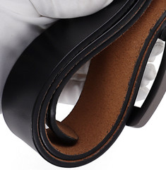 Men&rsquo;s Leather Belt Vintage Mens Waistband Needle Buckle Belt Retro