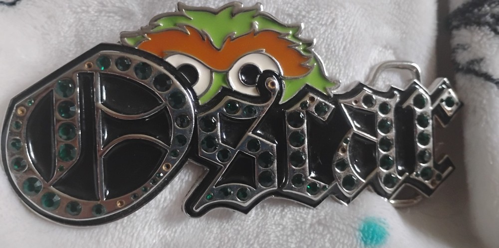 Rare Sesame Street Oscar The Grouch Character Belt Buckle 2010 Unisex Men&rsquo;s