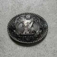 Louis Vuitton Pre-Owned Western Silver Belt Buckle