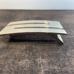 Silver Tone Belt Buckle