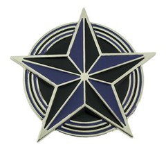 Star Belt Buckle Red Hot Pink Cowboy girly cowgirl western skull rodeo men women