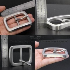 1 1/2&Prime; 38mm Cowboy Stainless Steel Belt Buckle Western belt buckle for Leather