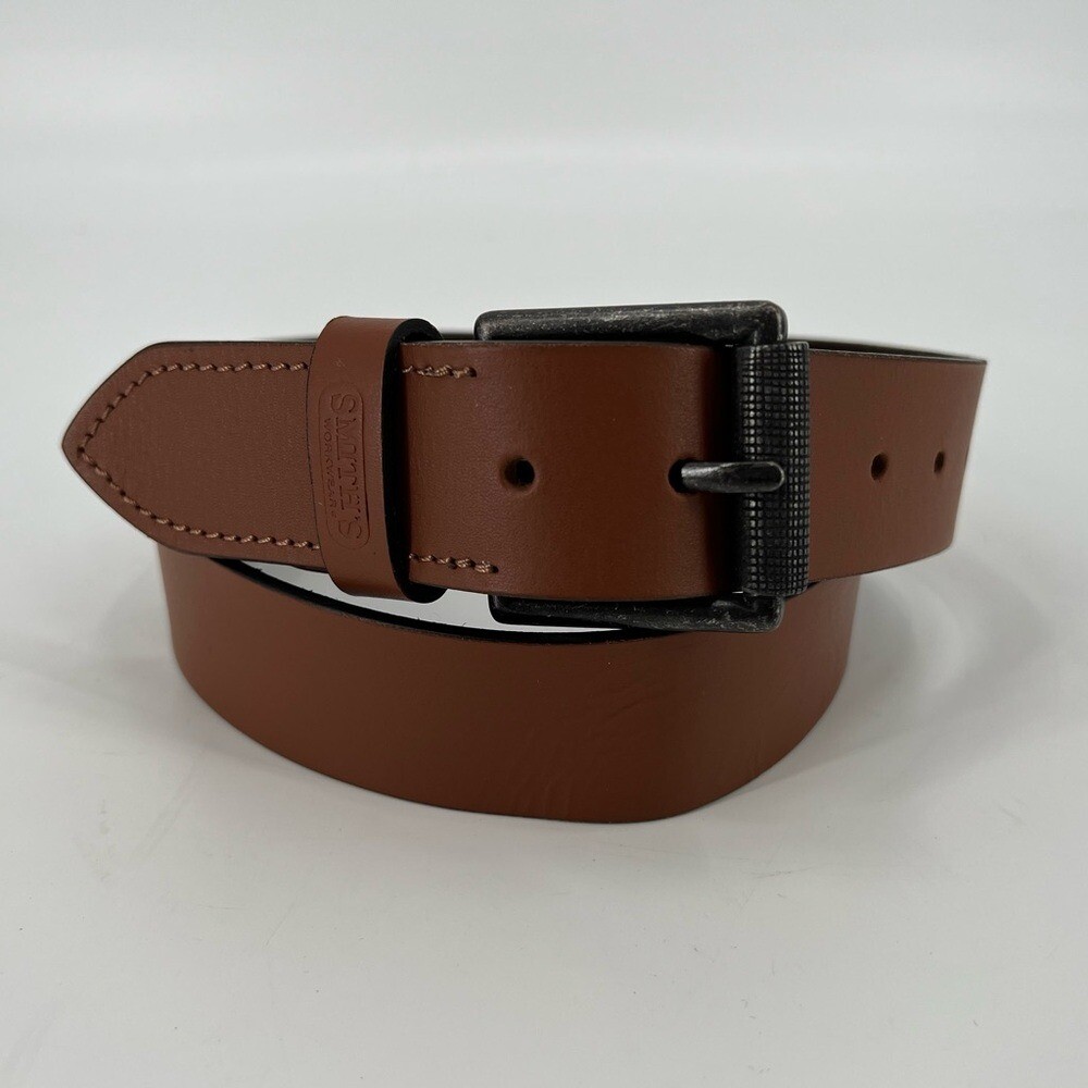 Smiths Workwear Men&rsquo;s Tan Leather Belt 38/40