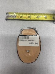 Belt Buckle New REAL Brown Alligator Leather