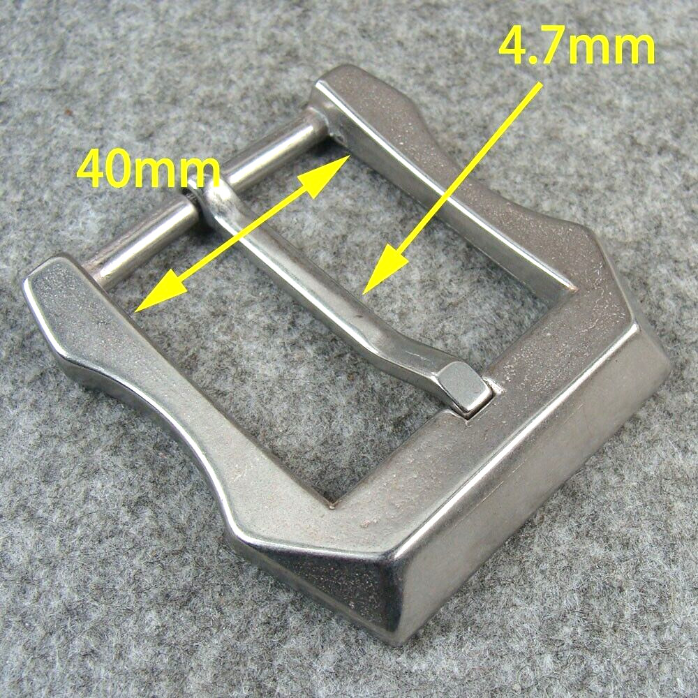 Stainless Steel Pin Belt Buckle Men&rsquo;s Belt Buckles For 1.5&Prime; Belt With Belt Loop