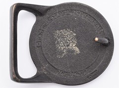 Tech Ether Guild « Harvest » 1970s Solid Brass Vintage Hippie Belt Buckle