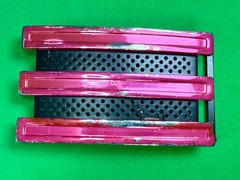 Adidas Golf 3 Stripe Pink & Black Color Trophy Award Style Used Belt Buckle