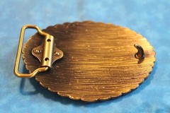 Brass Tone Cross Rider & Horse Belt Buckles – New