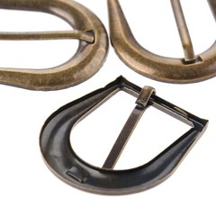 Vintage Bronze 42*32mm Belt Buckles Strap Lot Leathercraft Antique Retro Iron