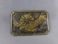 Eagle Belt Buckle 3.5in X 2.5in 100421DMT8