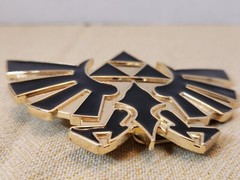Nintendo 2011 Legend of Zelda Metal Enamel Fashion Belt Buckle 3” X 5”