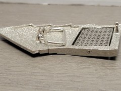 Belt Buckle Poker Royal Flush with Revolving Ace, Metal, Westside CA