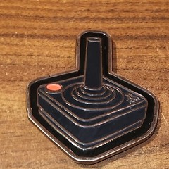 Atari 2600 Controller Belt Buckle Joystick Vintage Video Game Cosplay