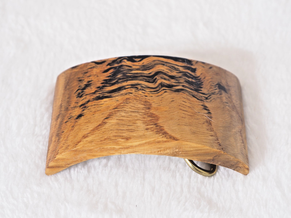 Wooden Belt Buckle – Oak Burl