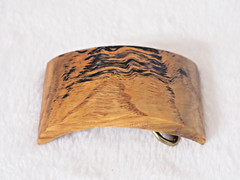 Wooden Belt Buckle – Oak Burl
