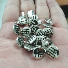Personalized Logo/Text Brass Snap Buttons,Leather Snaps,4size 8/10/12.5/15mm lot