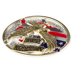 American Eagle Belt Buckle Men Western Cowboy Motorcycle Riding