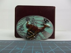 Pugs Gear Belt Buckle Deer Buck Japanese Sun Ray&rsquo;s Novelty Skater NWT