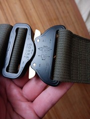 AustriAlpin Cobra Belt Buckle And Belt 48 Inches Military