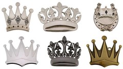 Crown Belt Buckle Mens Womens Wedding Royal Costume Silver Metal Fashion Western