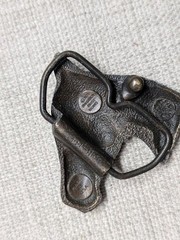 vintage 1970s belt buckle HORSE HEAD equestrian SOLID BRASS cowboy WESTERN rodeo
