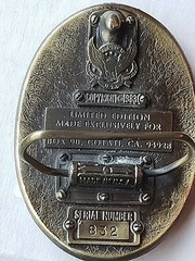 BELT BUCKLE PEARL HARBOR USS ARIZONA 12/7/1941 LIMITED EDITION VINTAGE1983