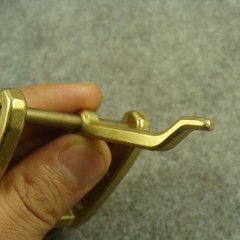Solid Brass Men&rsquo;s Tongue Pin Belt Buckle Buckle for 1.5“ width Belt Z256