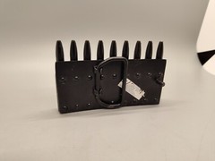 Bullet Ammo Belt Buckle 9 Bullets 2 1/2&Prime; X 4&Prime; Black 1 3/4&Prime; Belt Width