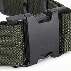MEN Casual Military Tactical Army Adjustable Quick Release Belts Pants Waistband