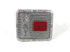 Deco KAT Atlantic Oil Belt Buckle By HOOK FAST PAT NO 1481911 52416