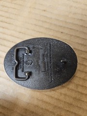 Vintage Express Inc Driver Brass Belt Buckle – Safety Quality Award *SEE PICS*
