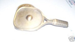 Brass belt buckle racket hand ball racquetball tennis