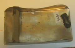 ALPACA Metal BELT BUCKLE « Mexico » with MOP Inlay EXCELLENT Condition!!!
