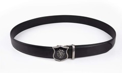 Ratchet Belt for Men Leather Dress Belts with 36/38(34-36waist), Black2082
