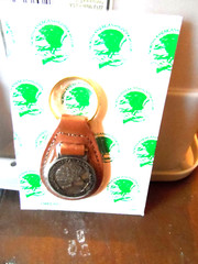 North American Hunting Club Life Member Leather KeyChain – NEW