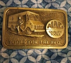 Mens MAC TOOLS belt buckle