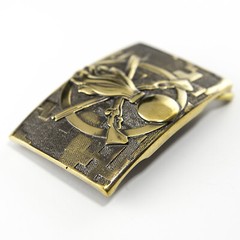 Infantry belt buckle, Handmade Ukrainian military Mechanized Forces brass buckle