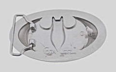 Batman Belt Buckles Comics Costume Original Cosplay Men Halloween Silver Black