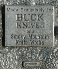 Vintage Buck Knife Belt Buckle – Four Generations of Knife Makers Smoky Mountain