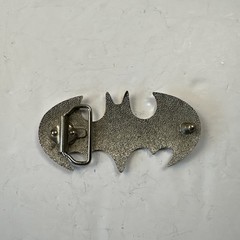 Batman Red and Silver Belt Buckle DC Comics, Movie