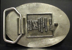TONY LAMA Buck Board Wagon Wheel Series Belt Buckle FIRST Edition Limited horse