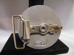 vintage original Con Edison 25 years of Service Pewter Belt buckle Telephone CDH