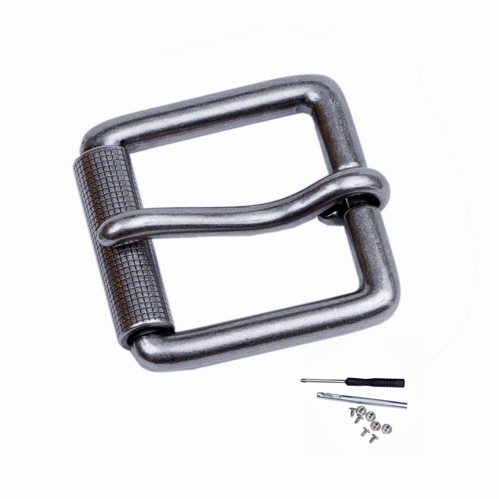 1.5&Prime;(38mm-40mm) Belt Buckle Roller Single Prong Heavy Duty Replacement Buckle…