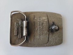 Vintage Belt Buckle REED TRANSPORTATION 1978/1979