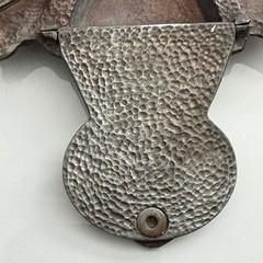 Heavy Metal Buckles Spider Keyhole Rose Belt Buckle