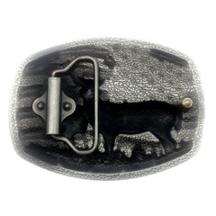 Animal Deer Belt Buckle Western Cowboy Native American Motorcyclist (DER-08-S)